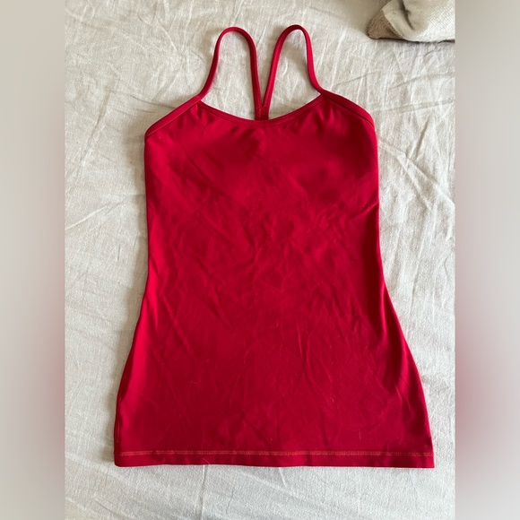 Lululemon Power Y Tank - Red - Picture 4 of 6